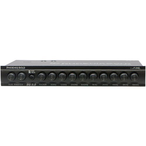 Phoenix Gold 9-Band Graphic Equalizer - Black HOW TO BUY