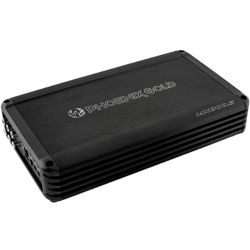 Phoenix Gold - MX 800W 5-Channel Full Range Class D Sub Compact Amplifier - Black