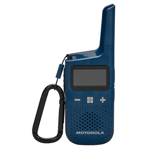 Motorola Talkabout T383 25-Mile 22-Channel FRS Two-Way Radios (Pair) - Blue GLOBAL SHIPPING