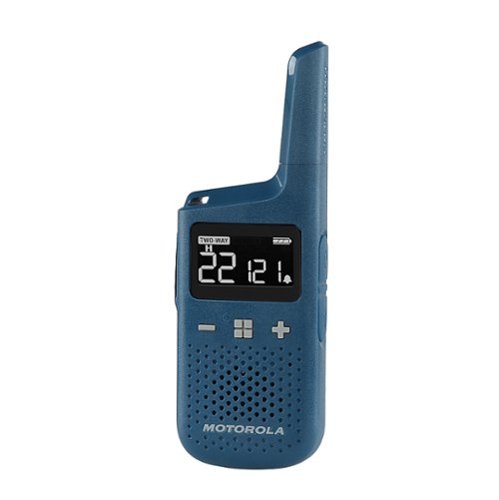 Motorola Talkabout T383 25-Mile 22-Channel FRS Two-Way Radios (Pair) - Blue BUY IN AUSTRALIA