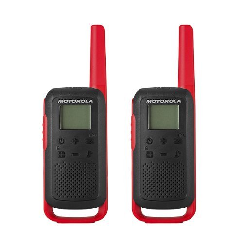 Motorola - Solutions TALKABOUT T210 Two Way Radio - 2 Pack - Black