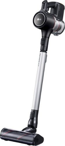 LG - CordZero A9 Cordless Stick Vacuum with Portable Charging Stand - Matte Black