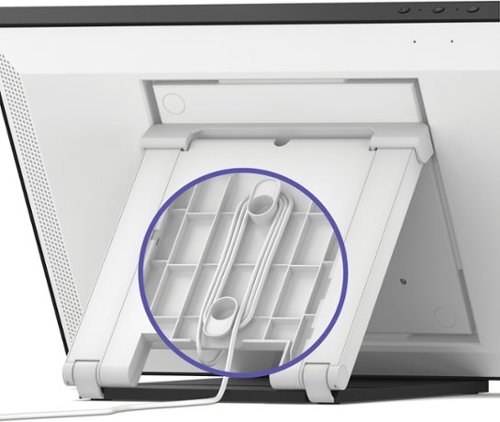 Sanus Echo Show 15 Tilt Stand - White GLOBAL SHIPPING