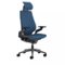 Steelcase - Gesture Wrapped Back Office/Gaming Chair with Headrest - Cobalt-Angle_Standard