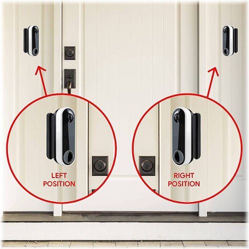 Wasserstein Horizontal Wedge Wall Mount for Arlo Essential Wire-Free Video Doorbell - Black SHOP ONLINE