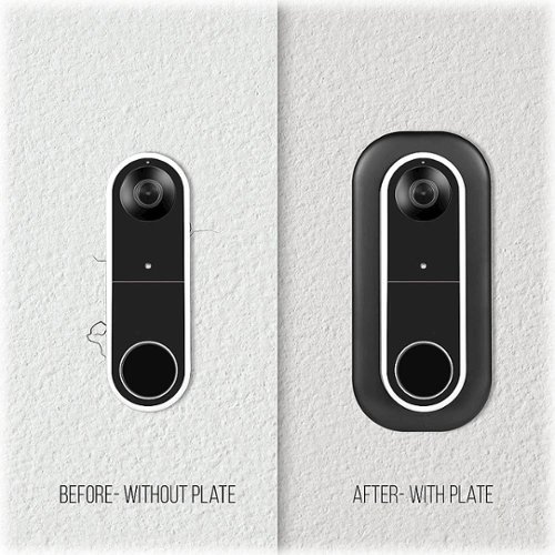 Wasserstein Wall Plate for Arlo Essential Wire-Free Video Doorbell - Black HOW TO BUY