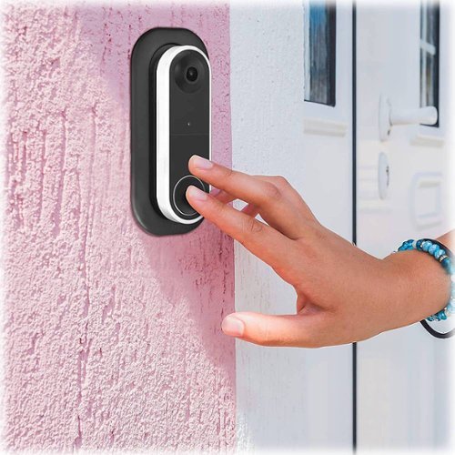 Wasserstein Wall Plate for Arlo Essential Wire-Free Video Doorbell - Black WHERE TO BUY