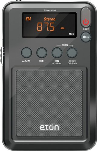 Eton Elite Mini AM/FM/ShortWave Radio - Gray