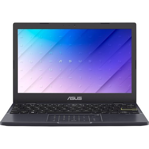 ASUS - L210 11.6" Netbook - Intel Celeron - 4 GB Memory - 64 GB eMMC - Star Black-Front_Standard 