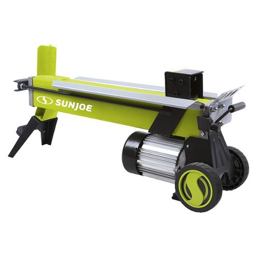 Snow Joe - 15-Amp 5-Ton Ram Splitting Force Log Splitter w/Rear Tires - Green-Alt_View_Standard_14 