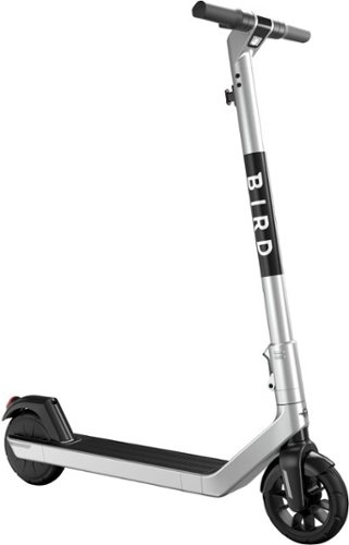 Bird - Air Electric Scooter w/15.5 mi Max Operating Range & 15.5 mph Max Speed - Sonic Silver