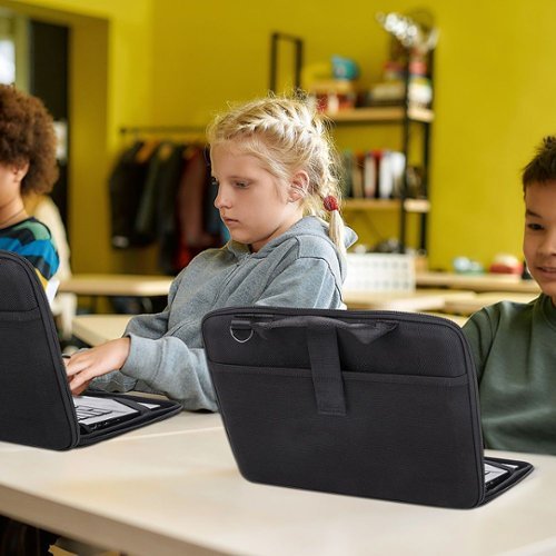Techprotectus Work-In Case w/Pocket-for 13-15 inch Chromebook/MacBook/Laptop GLOBAL SHIPPING