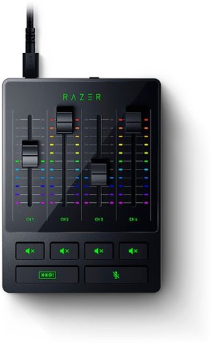 Razer - Audio Mixer for Broadcasting and Streaming - Black