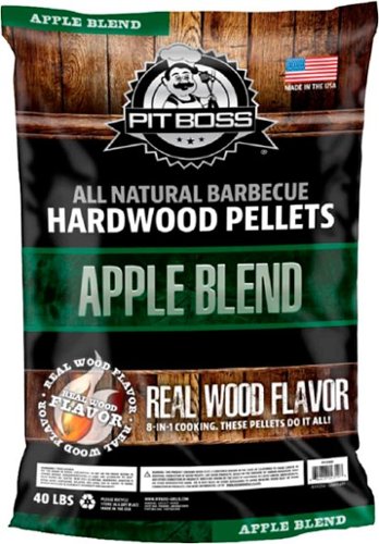 Pit Boss - 40LB Hardwood Pellets Fuel for Grills & Smokers - Brown-Left_Standard 