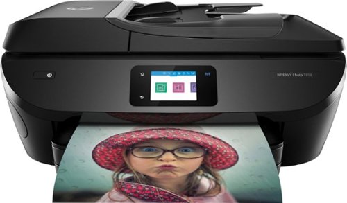 HP - ENVY 7858 Wireless All-In-One Inkjet Printer - Black