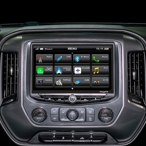 Stinger - Stereo Replacement System with 10” Touchscreen for Select 2014-2019 Chevrolet Silverado and GMC Sierra Vehicles - Black