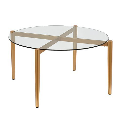 Camden&Wells - Kadmos Round Coffee Table - Brass