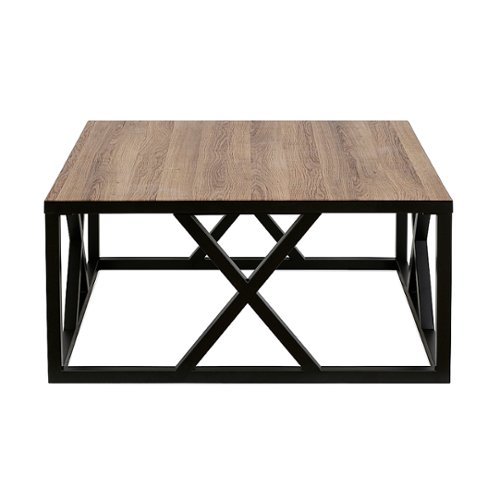 Camden&Wells - Jedrek Square Coffee Table - Blackened Bronze