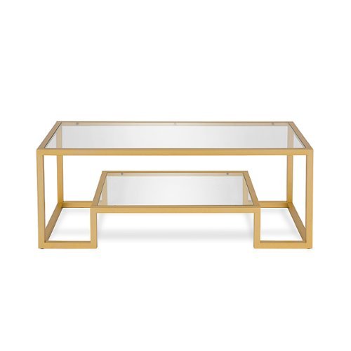 Camden&Wells - Athena 45" Coffee Table - Brass