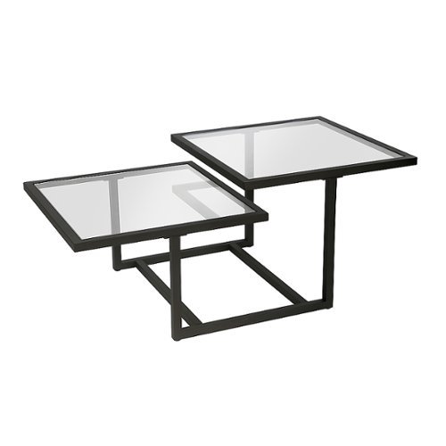 Camden&Wells - Amalie Two-Tier Coffee Table - Blackened Bronze