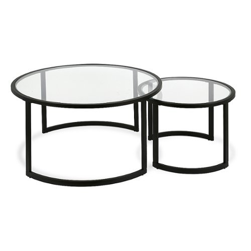 

Camden&Wells - Mitera Nested Coffee Table (set of 2) - Blackened Bronze