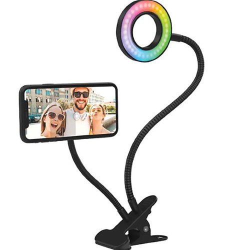 Premier - MagPop Selfie RGB Ring Flex Clip for Mobile Phones