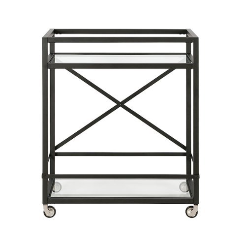 Camden&Wells - Wilson Bar Cart - Blackened Bronze