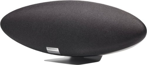 Zeppelin Speaker with Wireless Streaming via iOS and Android Compatible Bowers & Wilkins Music App with Built-In Alexa - Midnight Grey