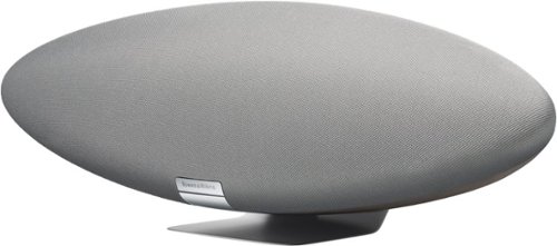 Zeppelin Speaker with Wireless Streaming via iOS and Android Compatible Bowers & Wilkins Music App with Built-In Alexa - Pearl Grey