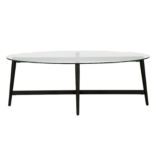 

Camden&Wells - Olson Oval Coffee Table - Blackened Bronze