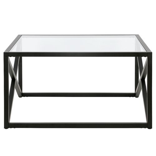 Camden&Wells - Calix Square Coffee Table - Blackened Bronze