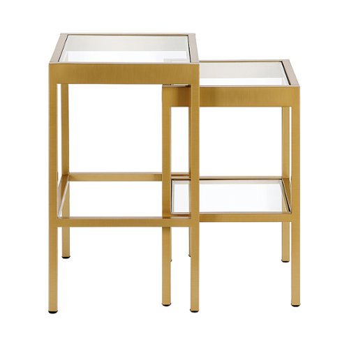 Camden&Wells - Alexis Nested Side Table Set - Brass