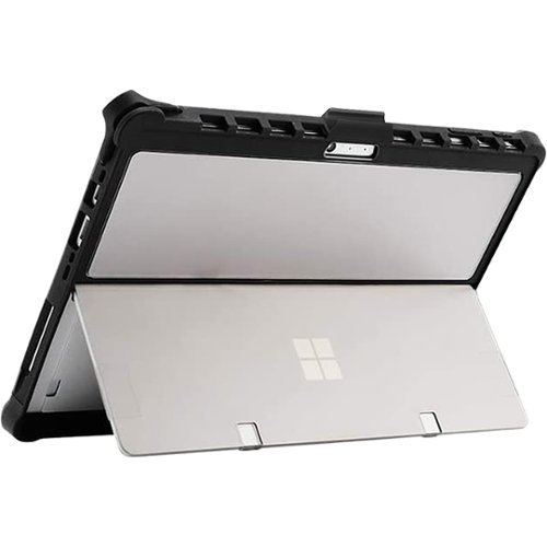 SaharaCase - DEFENCE Series Case for Microsoft Surface Pro 8 - Black/Clear