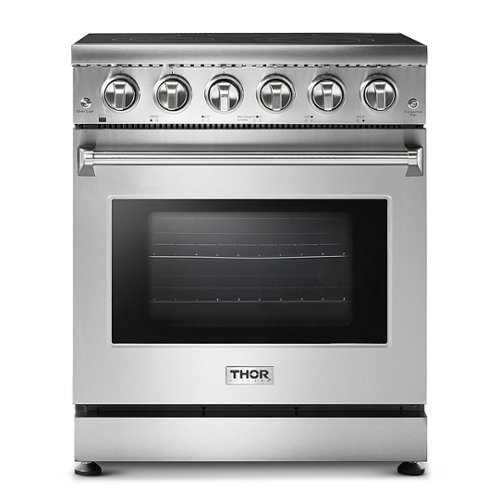 Photos - Cooker Thor Kitchen - 30 Inch Professional Electric Range - Stainless Steel HRE30 