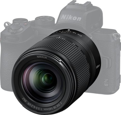 NIKKOR Z DX 18-140mm f/3.5-6.3 VR All-in-One Zoom lens for Nikon Z Cameras - Black