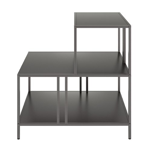 Camden&Wells - Ernest Side Table - Gunmetal Gray