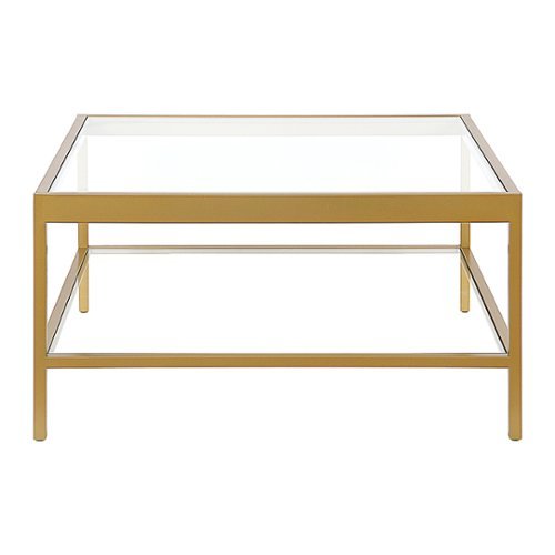 Camden&Wells - Alexis Square Coffee Table - Brass