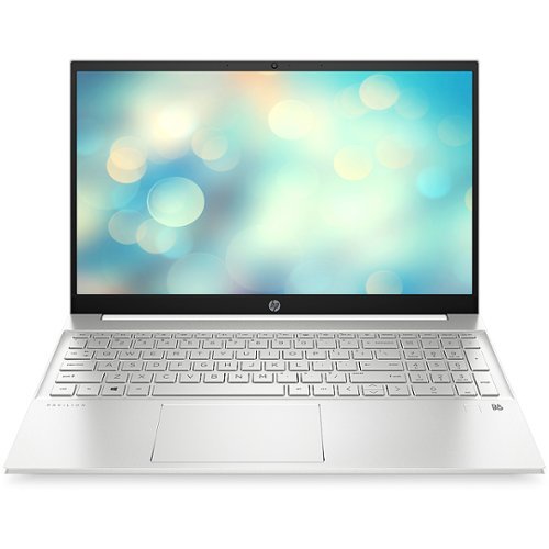 HP - Pavilion 15.6" Touch-Screen Laptop - Intel Core i5-1135G7 - 8GB Memory - 256GB SSD - Ceramic white aluminum with a sandblasted finish