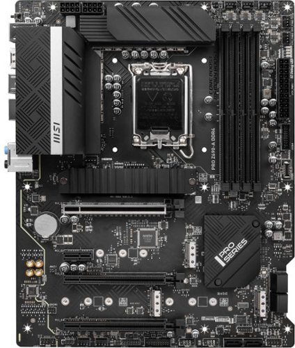 MSI PRO Z690-A DDR4 (SOCKET LGA 1700) INTEL Z690 ATX DDR4 MOTHERBOARD - BLACK WORLDWIDE DELIVERY