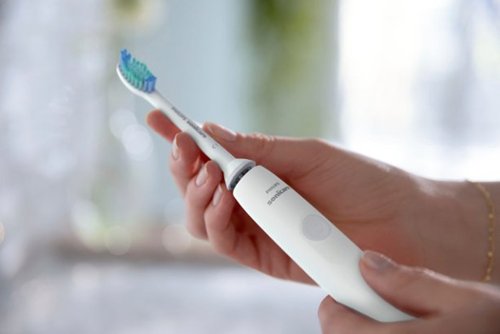 Philips Sonicare 1100 Power Toothbrush, Rechargeable Electric Toothbrush - White Grey BUY IN MIDDLE EAST