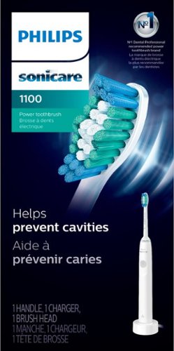 Philips Sonicare 1100 Power Toothbrush, Rechargeable Electric Toothbrush - White Grey WHERE TO BUY