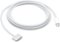 Apple - 6.6' (2M) USB-C to MagSafe 3 Charging Cable for MacBook Pro - White-Front_Standard