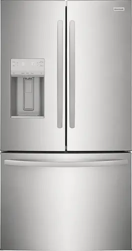 Front. Frigidaire - 27.8 Cu. Ft. French Door Refrigerator - Stainless Steel.