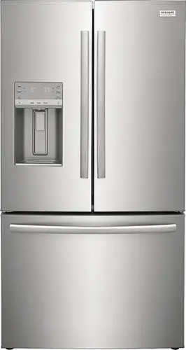 Front. Frigidaire - Gallery 27.8 Cu. Ft. French Door Refrigerator - Stainless steel.
