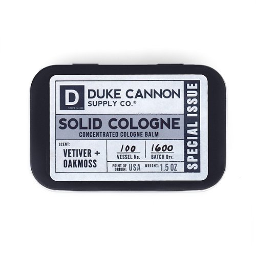 Duke Cannon - Solid Cologne- Vetiver + Oakmoss - Tan