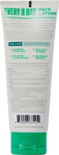 Duke Cannon Every Damn Day Face Lotion with SPF30 - White WORLDWIDE DELIVERY