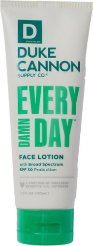 Duke Cannon Every Damn Day Face Lotion with SPF30 - White GLOBAL SHIPPING