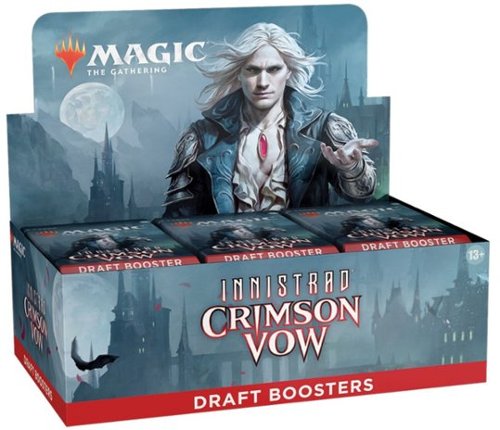 Wizards of The Coast - Magic The Gathering Innistrad: Crimson Vow Draft Booster Box