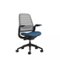 Steelcase - Series 1 Chair with Black Frame - Cobalt-Angle_Standard