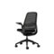 Steelcase - Series 1 Chair with Black Frame - Oatmeal-Front_Standard